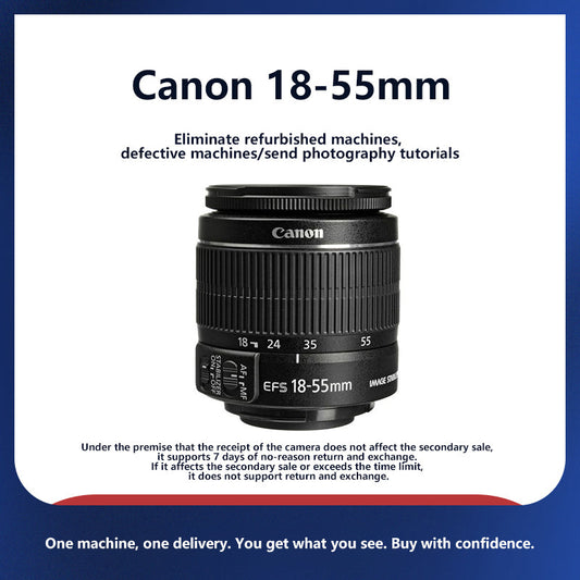 Used Canon APS-C DSLR Lenses – 24-320mm Equiv. | STM/USM Motors, Optical IS | Fits EOS Cameras